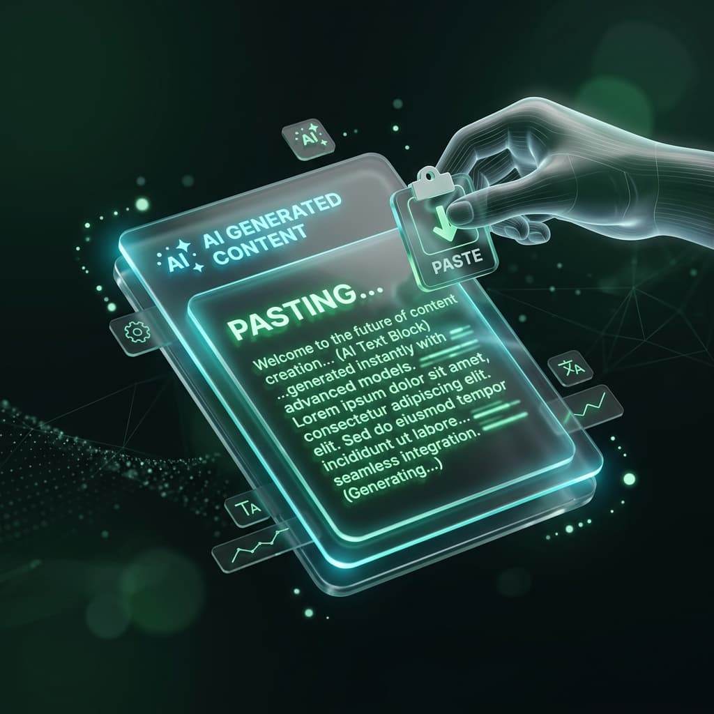 Paste your text